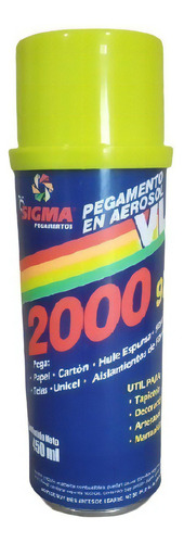 10 Pzas Pegamento En Aerosol Vl2000 Transparente 450 Ml