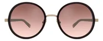 Comprar Lentes De Sol Jimmy Choo Andie\u002Fn\u002Fs 0t7nq Oro Rosa-vino Dama Color Marrón Color De La Lente Vino Color De La Varilla Dorado Color Del Armazón Oro Rosa Diseño Classic