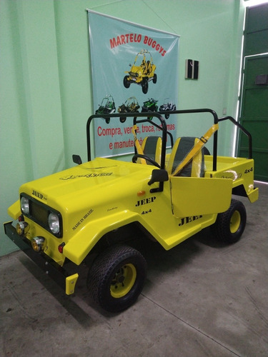 Míni Buggy Jeep Completo Único Com Portas E Setas 215cc 4t !