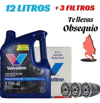 Comprar Aceite 15w40 Semisintetico  12litros (garrafa) + 3 Filtros