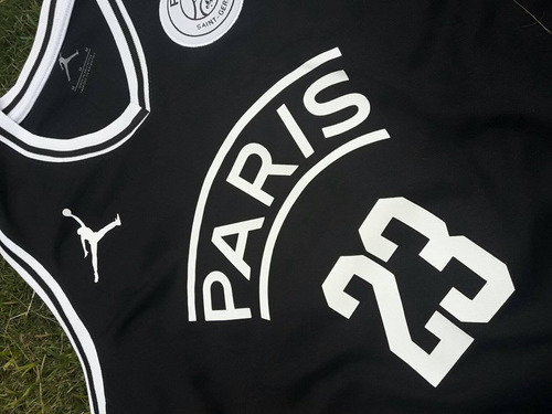 Imagen 5 de 10 de Camiseta Basquet Jordan París Psg 2019