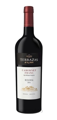Imagen 1 de 2 de Vino Terrazas Reserve Cabernet Franc 750 Ml. Caja 6 Botellas