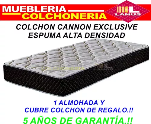 Colchon 90x190, Alta Densidad + Almohada