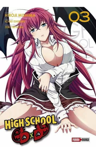 Manga Panini High School Dxd #3 En Español