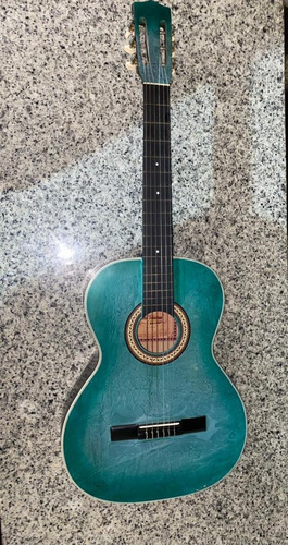 Guitarra Acustica Azul