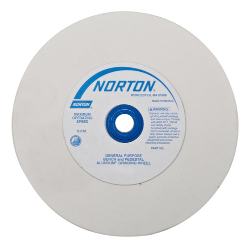 Rueda Abrasiva Blanca Para Banco Pedestal Norton Premium 01