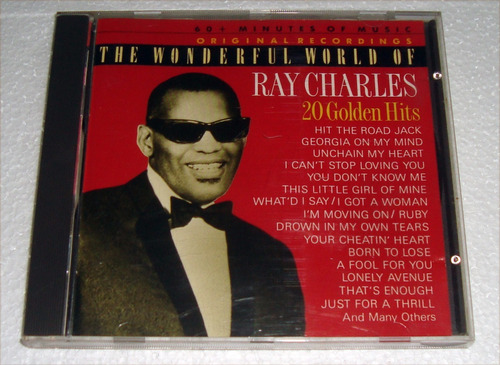 The Wonderful World Of Ray Charles Cd Importado / Kktus