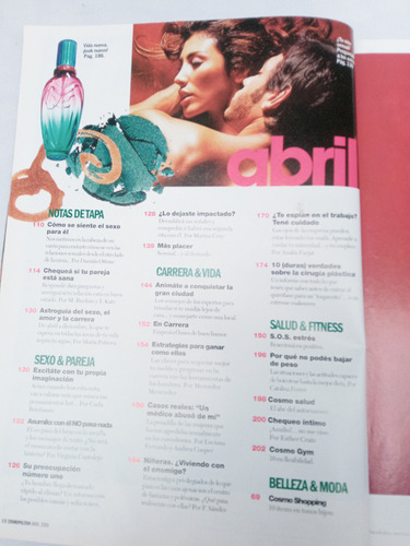 Revista Antigua * Cosmopolitan Argentina *n° 116 Hilary Duft (Usado)