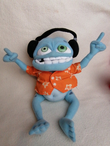 Peluche Original Crazy Frog The Annoying Thing Músical 30cm.