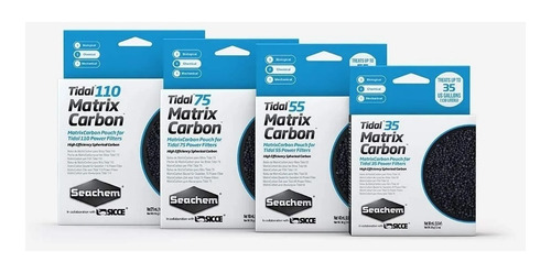 Imagen 5 de 5 de Repuesto Para Tidal 110 Matrix Carbón Activo 275ml + Bolsa