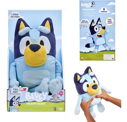 comprar Peluche Bluey Talking Bluey De 13 Pulgadas, Interactivo