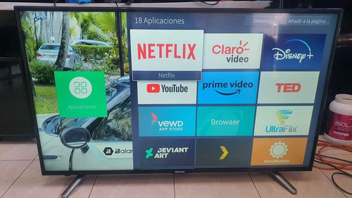 Television Hisense 50h6d Smart Con Control Y Antena (Usado)
