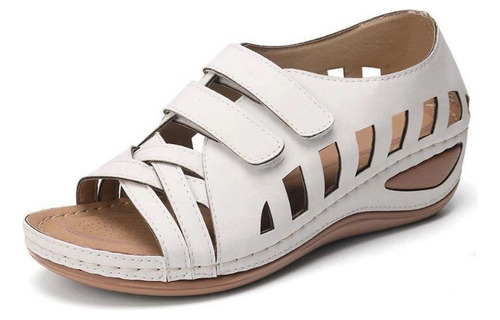 Sandálias Femininas De Verão Com Plataforma E Sapatos De Cun