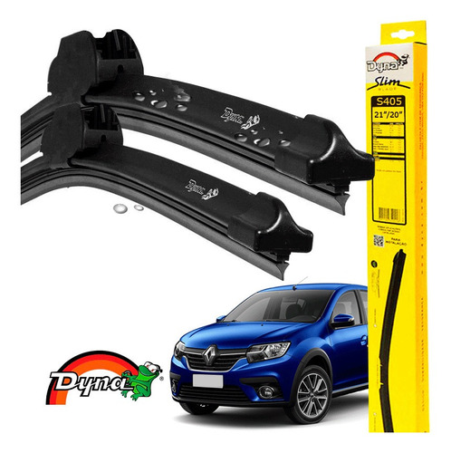 Limpador Parabrisas Renault Sandero 2016 A 2021 Original Par