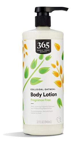 Loción De Avena Coloidal 365 Sin Químicos, Alivia E Hidrata