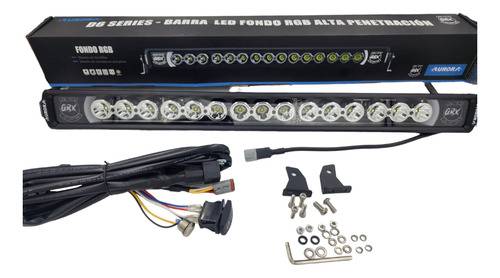 Barra Led Aurora Rgb 30 Pul Tipo Radiance Rzr Can Am Cuatri