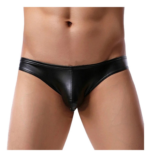 Sexy Para Hombre Calzoncillos Ajustados De Charol Suave