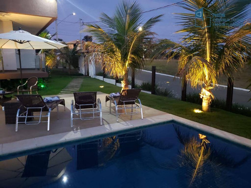 Imagem 10 de 30 de Casa Toda Mobiliada Com 4 Suítes À Venda, 421 M² Por R$ 1.500.000 - Brisas Do Lago - Capitólio/mg - Ca0366