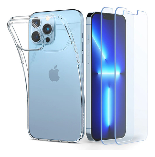 Apple iPhone 13 Pro Max Spigen Crystal Pack Carcasa Case