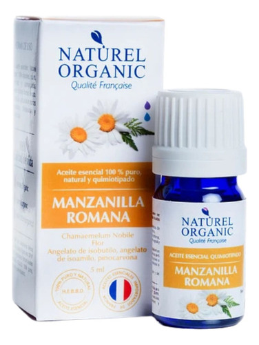 Aceite Esencial Manzanilla Naturel Organic Aroma Natural