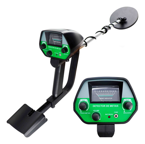 Detector Metais Alta Sensibilidade Ouro Prata Cobre Tdet60 T