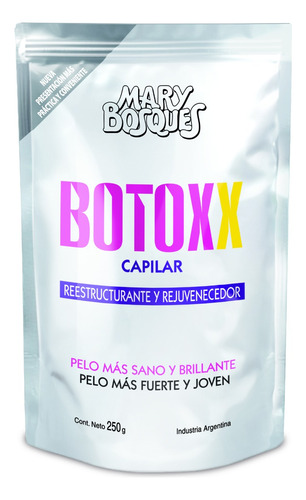 Tratamiento Botoxx Capilar Mary Bosques 250g.