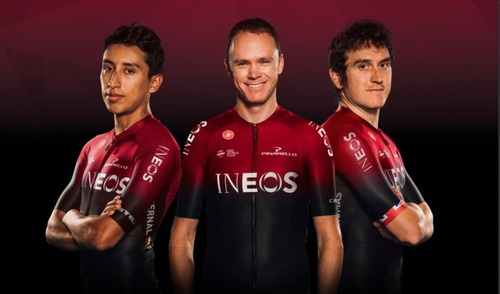 Uniforme De Ciclismo Ineos Tipo Pro