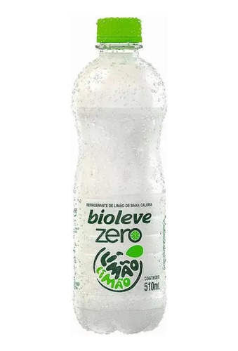 9 Refrigerante Bioleve Limão Zero Pet 510ml