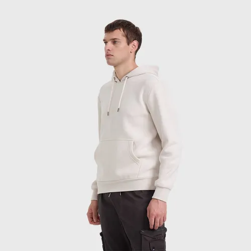Polerón Hombre Hoodie Básico Beige Fashion's Park