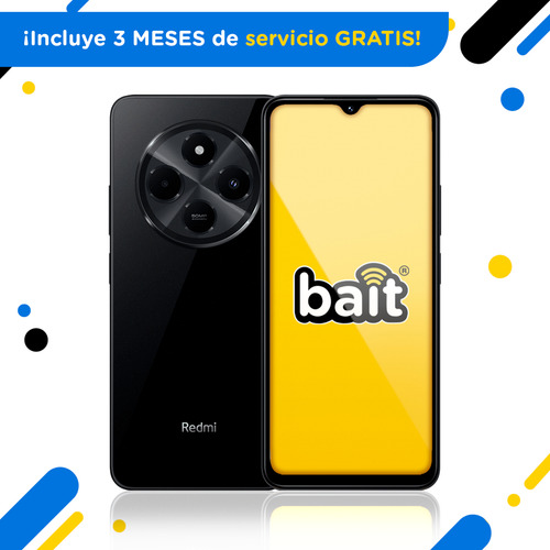Xiaomi Redmi 14c 4+128gb Ds Black Mx Con Sim Bait