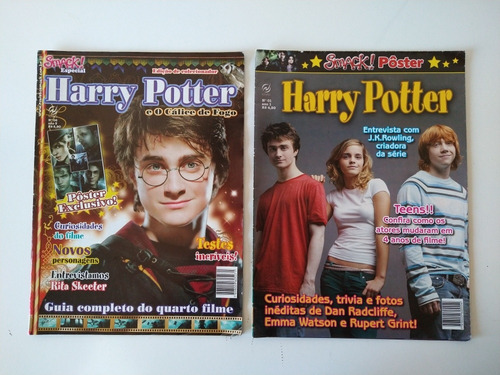 Revistas Smack Harry Potter E O Cálice De Fogo