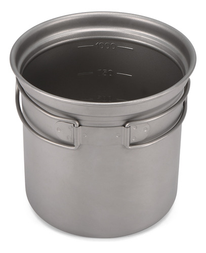 Conjunto De Utensílios De Campismo 1000 Ml 750 Ml E Colher D