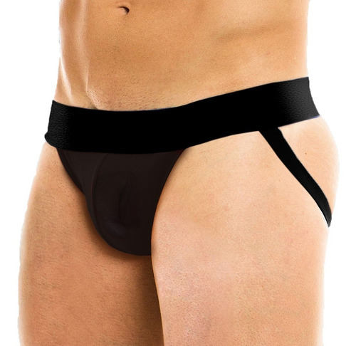 Zunga Jockstrap Negro De Tul Clandestine 8520 - Fun*