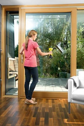 Imagen 8 de 9 de Aspiradora Limpia Vidrios, Karcher, Wv1 Color Amarillo