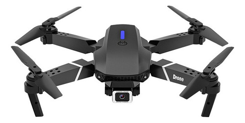 1 Dron Pequeño E88 Con Doble Cámara 4k Hd A Control Remoto