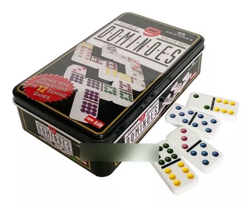 Jogo Domino Mania 300 peças em madeira