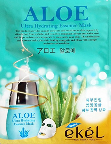 Mascarilla Aloe Ekel Corea Cuidado Piel Hidratante 5/9 Uds.