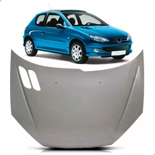 Capo Peugeot 206 1998 A 2011 Cinza