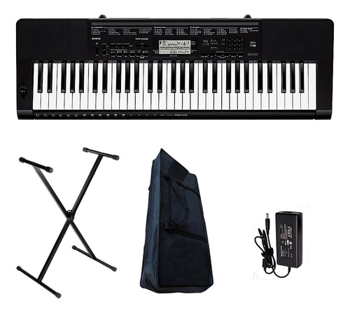 Teclado Casio Ctk3500 5 Octavas Sensitivo + Soporte + Funda