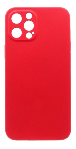 Carcasa Para iPhone 12 Pro Max Silicon Protección De Cámara