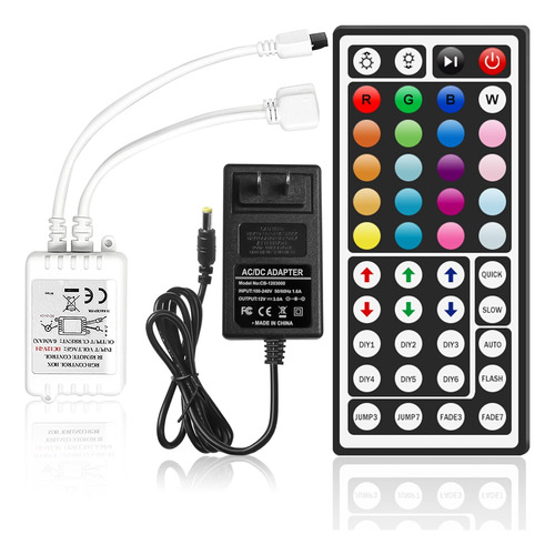 Tira De Luces Led Driver Ir, Control Remoto Ir De 44 Te...