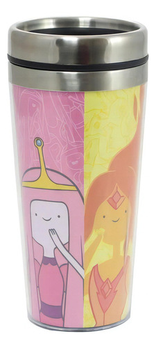 Vaso Princesses Faces Travel Adventure Time, 450 ml