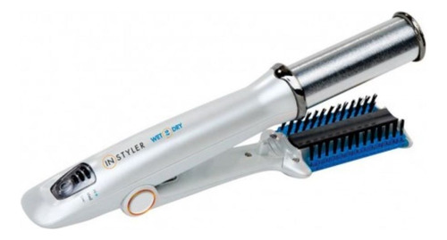 Plancha De Cabello Instyler Wet 2 Dry Cabello Seco Y Mojado Blanco