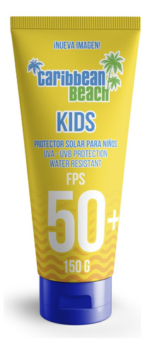 Protector Solar Para Niños; Resistente Al Agua. 50+ Uve Uvb