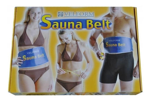 Faja Termica Sauna Belt Reductora Suda Control Temperatura