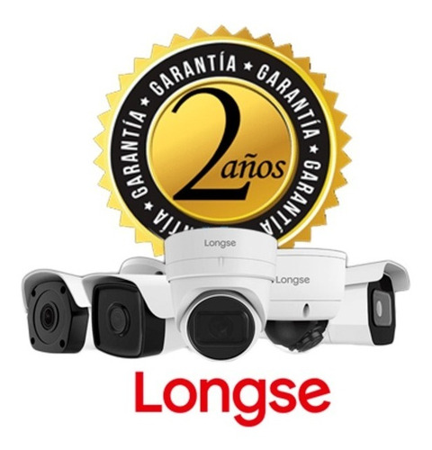 Imagen 2 de 3 de Cámara De Seguridad Longse Tipo Domo Ip 8mp - Lirdnas800