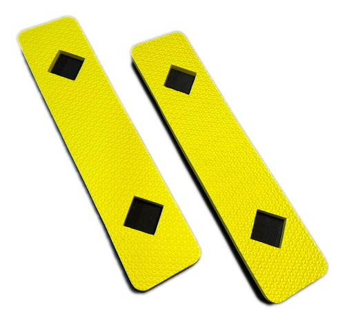 Kit Com 20 Protetores De Parachoque Eva Parede Garagem Cor Amarelo/preto