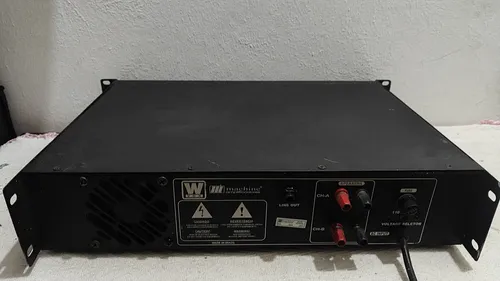 Amplificador Machine A500 - Potencia Rms E Voltagem | MercadoLivre