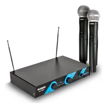 Comprar Microfonos Uhf Profesional Inalambrico Frec Multicanal Romms