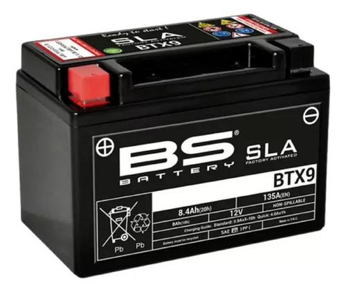 Bateria Original Bs Ytx9bs Brava Aquila 200 Todos Los Año